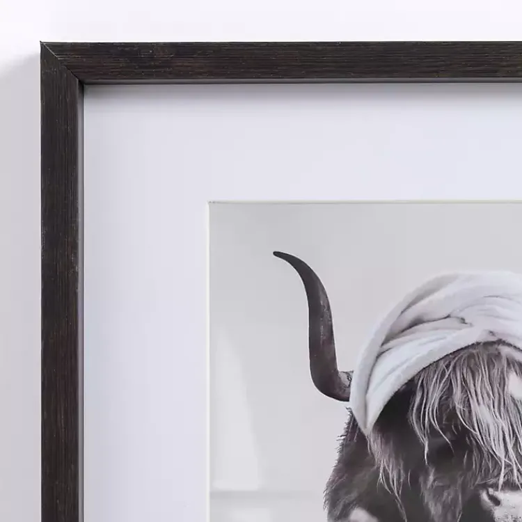 Kirklands Home Framed Art|Cow in Bubble Bath Framed Art Prints, Set of 2