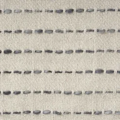 New Cream & Navy Ombre Dash Throw Pillow Pillows