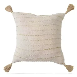 New Cream & Neutral Ombre Dash Throw Pillow Pillows