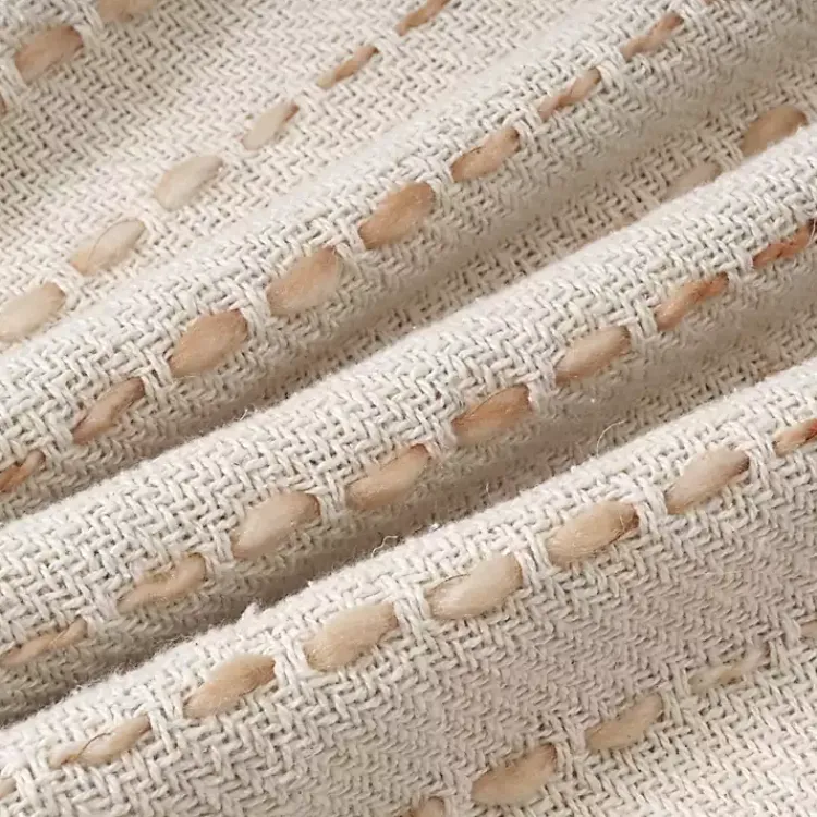 Clearance Cream & Terracotta Ombre Dash Throw Pillow Pillows