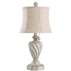 Kirklands Home Table Lamps|Cream and Off-White Table Lamp Ivory