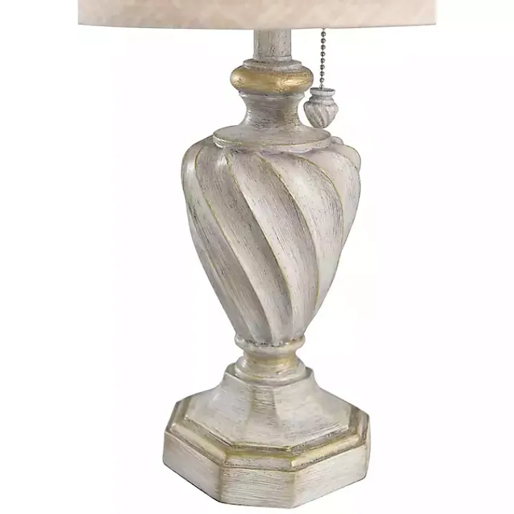 Kirklands Home Table Lamps|Cream and Off-White Table Lamp Ivory