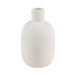 Online Cream Ceramic Pearl Mini Vases, Set of 3 Vases