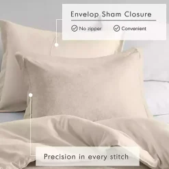 Kirklands Home Comforters|Cream Chambray 2-pc. Twin/Twin XL Comforter Set Ivory