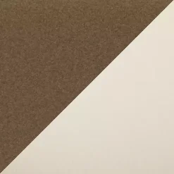 Kirklands Home Accent Chairs|Cream Faux Leather Scooped Accent Chairs, Set of 2 White