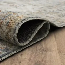 Kirklands Home Area Rugs|Cream Hartley Medallion Area Rug, 6x9 Ivory