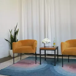 Cream Hydrangea Arrangement in Cement Planter Arrangements & Greenery