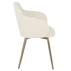 Kirklands Home Accent Chairs|Cream Modern Accent Chairs, Set of 2 White