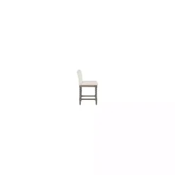 Kirklands Home Bar Stools & Counter Height Stools|Cream Spindle Legs Counter Stool Ivory