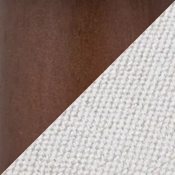 Kirklands Home Accent Chairs|Cream Upholstered Midcentury Modern Accent Chair Ivory