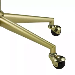 Kirklands Home Office Furniture|Cream Upholstered Tufted Swivel Office Chair Ivory