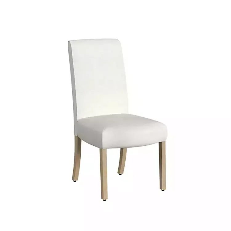 Kirklands Home Dining Chairs|Cream washed Dining Chairs, Set of 2 White