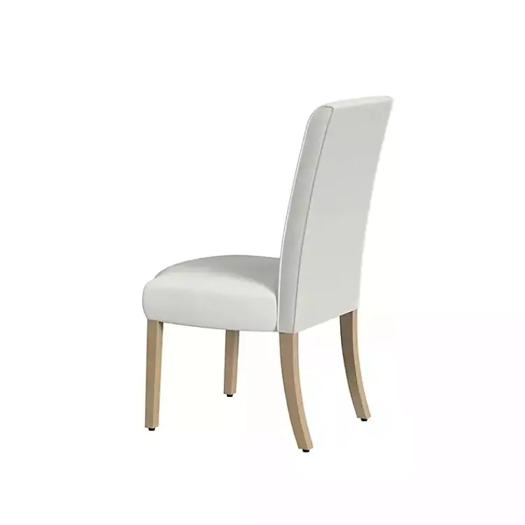 Kirklands Home Dining Chairs|Cream washed Dining Chairs, Set of 2 White