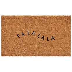 Kirklands Home Doormats|Curvy Fa La La Coir Doormat