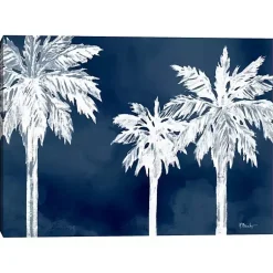 Kirklands Home Canvas Art|Cyano Palms Canvas Art Print, 40x30 in.