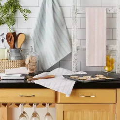 Kirklands Home Kitchen Accessories|Daisy Dobby 6-pc. Dish Towel and Cloth Set