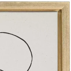 Kirklands Home Canvas Art|Dancing Circles Framed Canvas Art Print