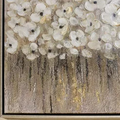 Kirklands Home Canvas Art|Dancing Flowers Textured Canvas Art Print