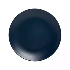 Kirklands Home Dinnerware|Dark Classic Coupe Salad Plates, Set of 6 Blue