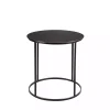 Kirklands Home Accent & End Tables|Dark Bronze Rounded Metal Accent Table