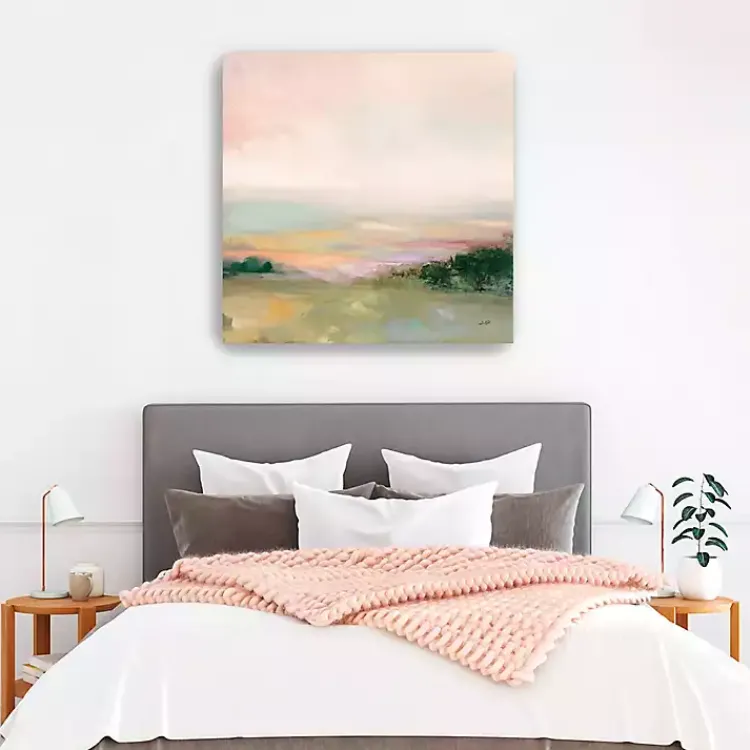 Kirklands Home Canvas Art|Dark Glowing Valley Canvas Art Print, 40x40 in.