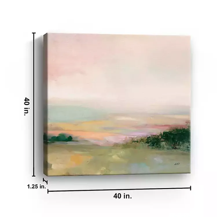 Kirklands Home Canvas Art|Dark Glowing Valley Canvas Art Print, 40x40 in.