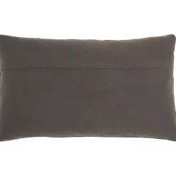 Hot Dark Beaded Deco Lumbar Pillow Pillows