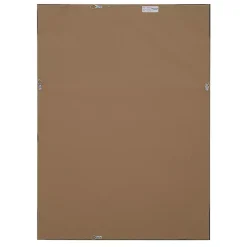 Kirklands Home Decorative Mirrors|Dark Gray Wood Framed Beveled Edge Wall Mirror