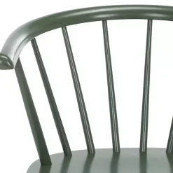 Kirklands Home Dining Chairs|Dark Blanchard Dining Chairs, Set of 2 Green