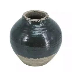 Sale Dark Two-Tone Round Vase Vases