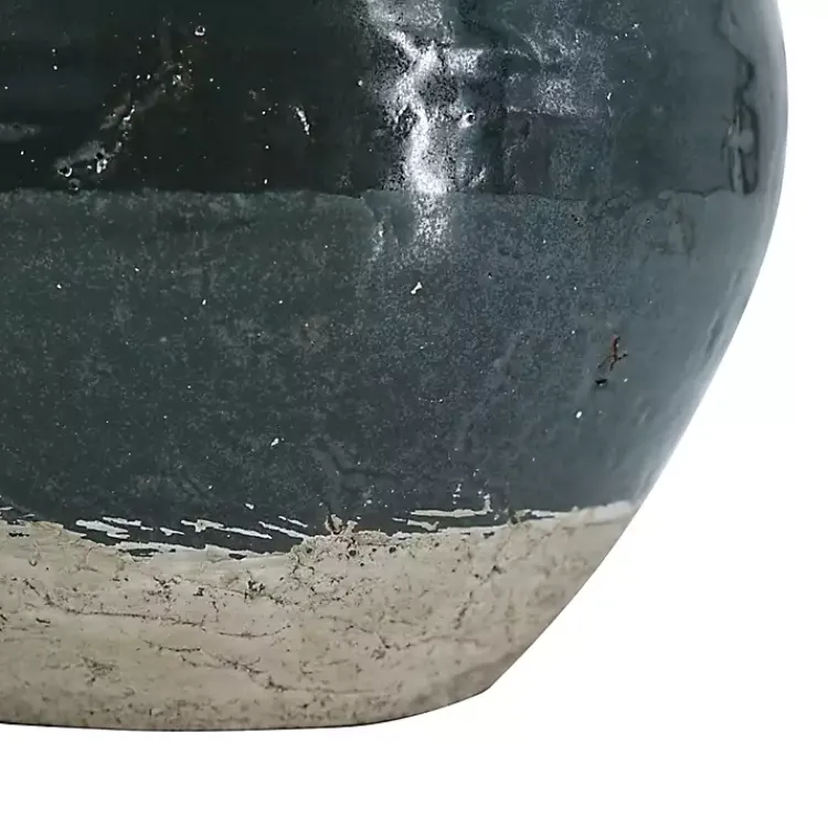 Sale Dark Two-Tone Round Vase Vases