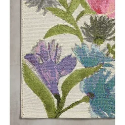 Kirklands Home Area Rugs|Daylight Garden Party Indoor/Outdoor Rug, 6x9