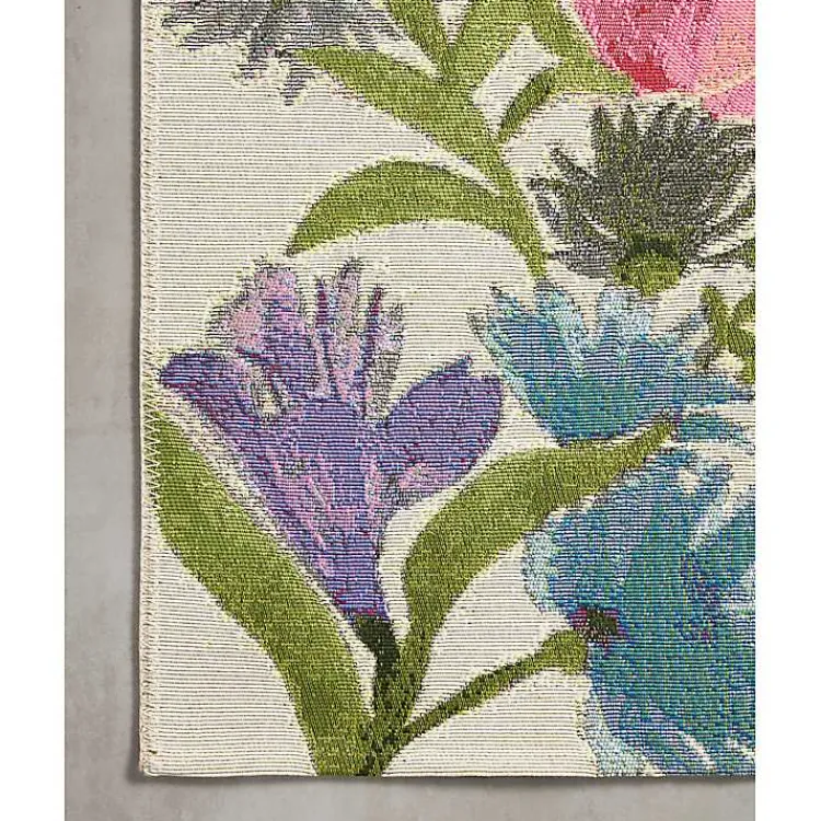 Kirklands Home Area Rugs|Daylight Garden Party Indoor/Outdoor Rug, 6x9