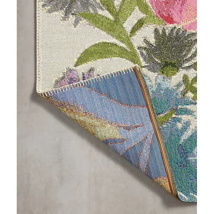 Kirklands Home Area Rugs|Daylight Garden Party Indoor/Outdoor Rug, 7x11