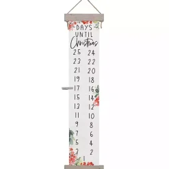 Online Days Until Holly Hanging Wall Plaque Christmas Art & Wall Decor
