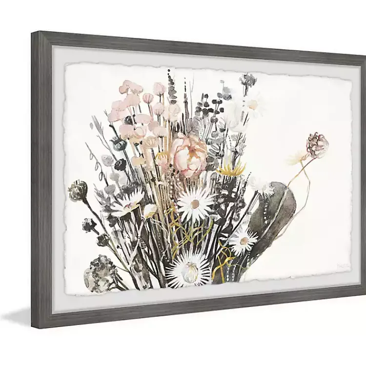 Kirklands Home Framed Art|Deckled Flowering Bundle Framed Art Print