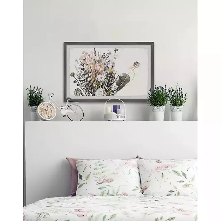 Kirklands Home Framed Art|Deckled Flowering Bundle Framed Art Print