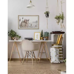 Kirklands Home Framed Art|Deckled Lakeside Grass Framed Art Print