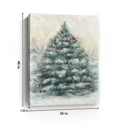 Hot Decorated by Nature Canvas Art Print Christmas Art & Wall Decor