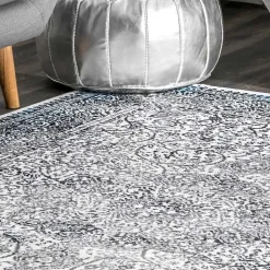 Kirklands Home Area Rugs|Delany Persian Inspired Area Rug, 5x8 Blue