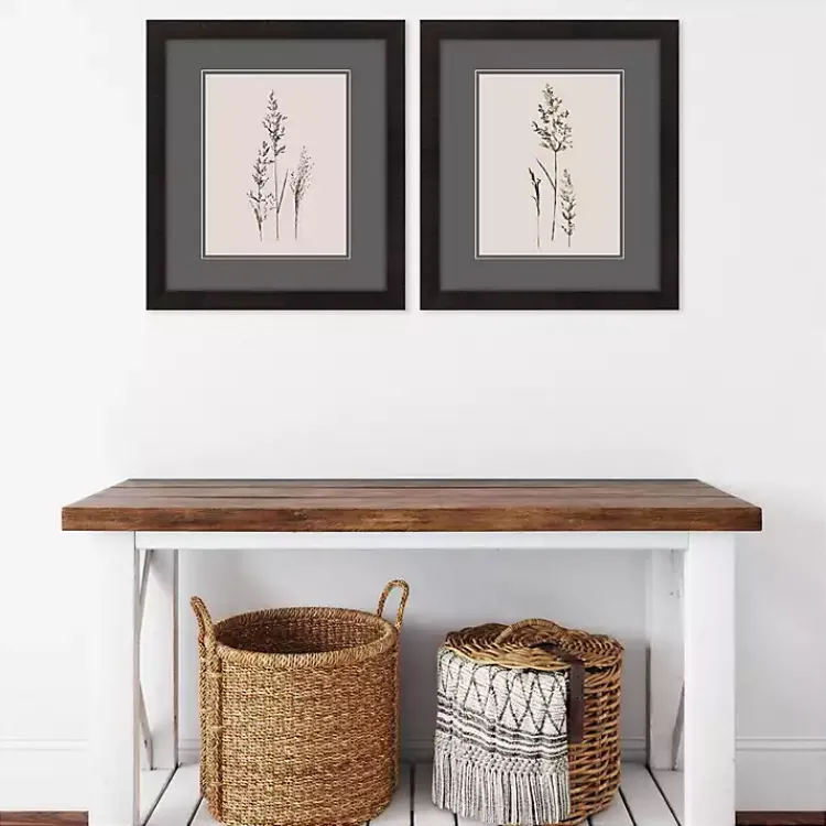 Kirklands Home Framed Art|Delicate Stems Framed Art Prints, Set of 2