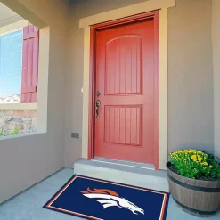 Kirklands Home Area Rugs|Denver Broncos Area Rug, 3x4 Blue