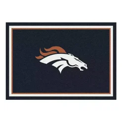 Kirklands Home Area Rugs|Denver Broncos Area Rug, 4x6 Blue