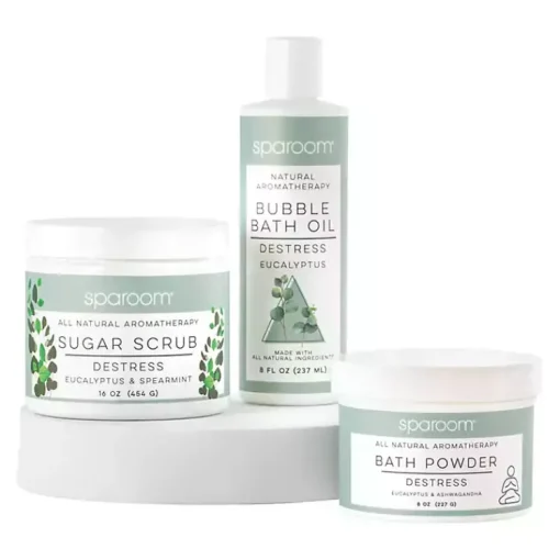 Kirklands Home Bathroom Accessories|Destress Bath Bundle Gift Set Green