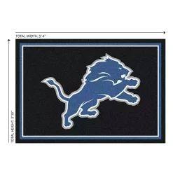 Kirklands Home Area Rugs|Detroit Lions Area Rug, 4x6