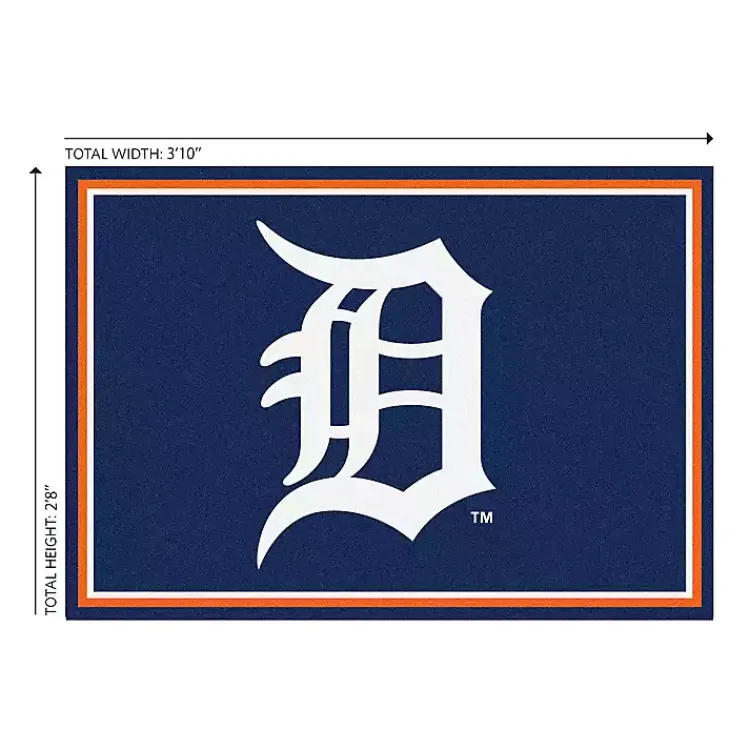 Kirklands Home Area Rugs|Detroit Tigers Spirit Rug, 3x4