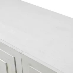 Kirklands Home Cabinets & Sideboards|Dietrich Wood 4-Door Sideboard White