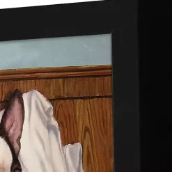 Kirklands Home Framed Art|Dirty Dog Framed Art Print Multi