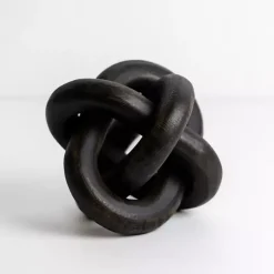 Hot Distressed Wooden Knot Statues & Figurines