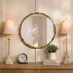 Kirklands Home Buffet Lamps|Distressed Cream Buffet Lamps, Set of 2 Tan